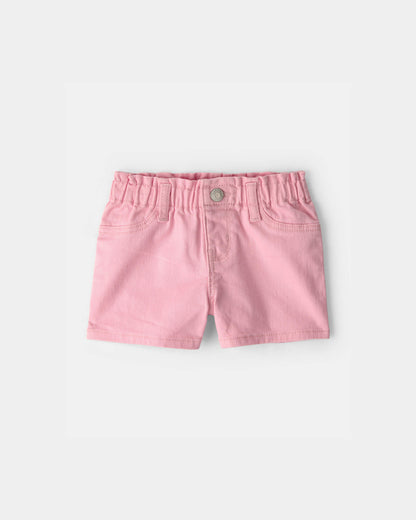 OshKosh B'gosh Qız Uşaq Toxunmuş Şortlar - Çəhrayı