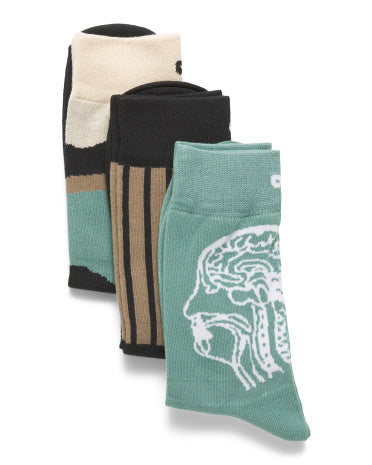 PAIR OF THIEVES 3pk Hər Şeyə Hazır Crew Cut Çorap