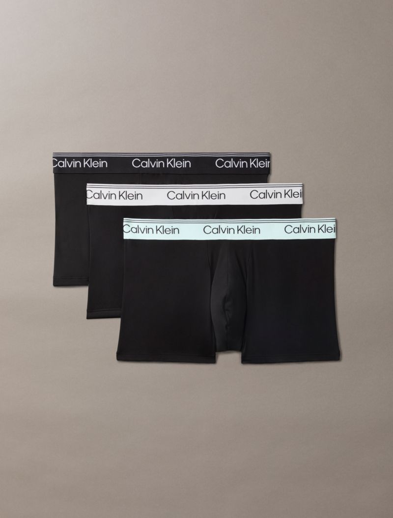 Calvin Klein Microfiber Stretch 3 Paket Aşağı Bel Döşəməsi