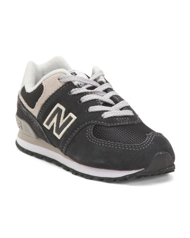 New Balance 574 V1 Dəri Uşaq Krossovkası
