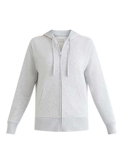 Time and Tru Qadın Fermuar Ön Fleece Huddi Gödəkçə, XS-4X Ölçüləri YoxYox