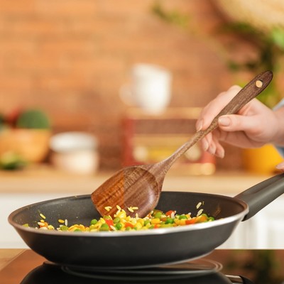 Cheer Collection Premium Teak Ağacı Spatula Dəsti – Əl İşi 4 Parçalı Mətbəx Qabları