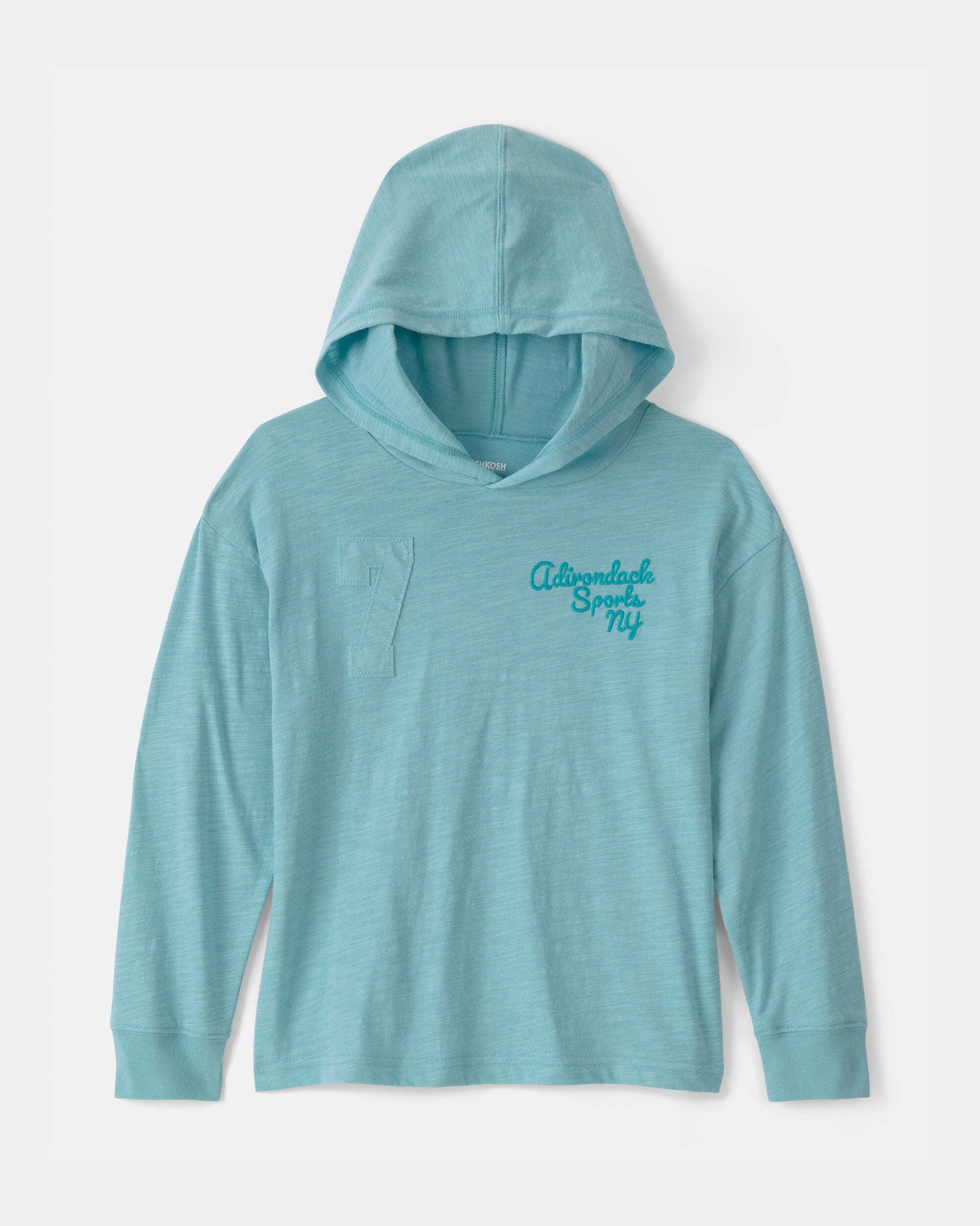 OshKosh B'gosh Oğlan New York İdman Uzun Qol Huddi - Mavi