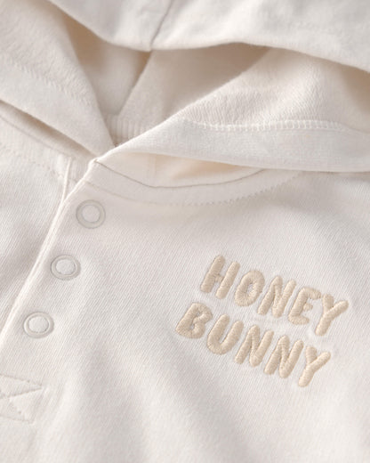 Carter's Toddler Üzərgəyim Orqanik Pambıq 'Honey Bunny' Huddi