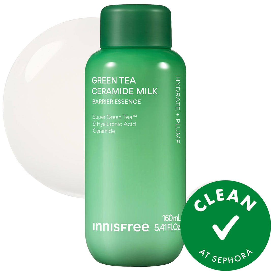 innisfree Yaşıl Çay Ceramide Doldurula Biləsi Koreya Süt Tonikası Nemləndirmə və Baryyer Tamirı üçün