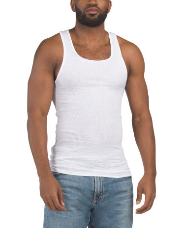 HANES 4pk Nervürlü Tənhalı Köynəkler