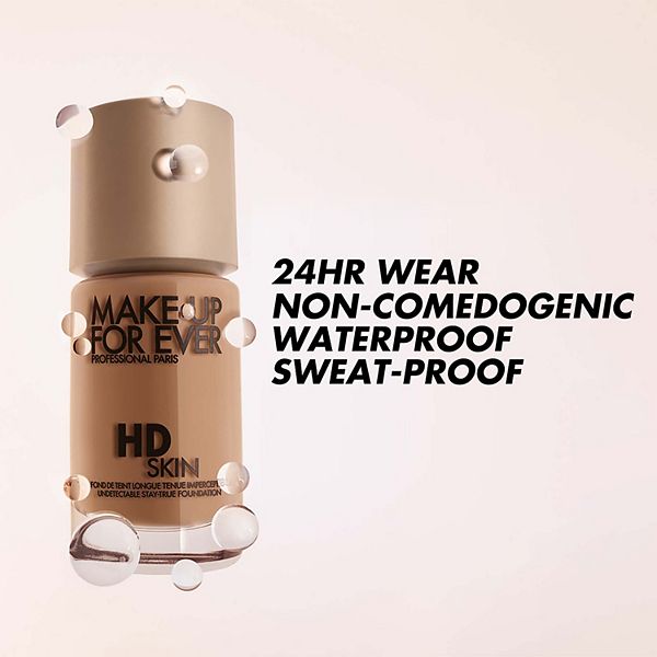 MAKE UP FOR EVER HD Skin Uzunmüddətli Suya Davamlı Matlaşdırıcı Tonal Krem