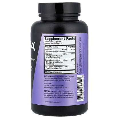 Jym Supplement Science ZMA Sink Maqnezium 90 Vegetarian Kapsul