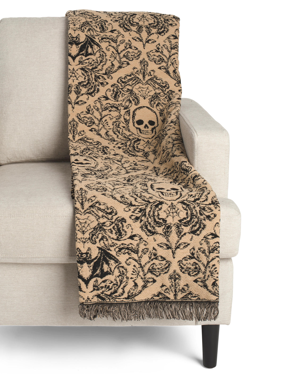 RACHEL ZOE Halloween Diamond Jacquard Chenille Atması