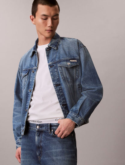Calvin Klein 90s Denim Trucker Gödəkçəsi