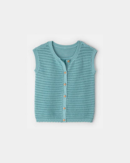 OshKosh B'gosh Qız 2-Parçalı Kazak Üstü Dəsti - Mavi