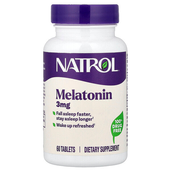Natrol Melatonin 3 Mg 60 Tablet