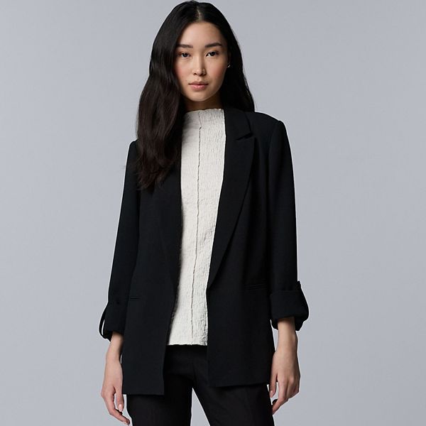 Qadın Simply Vera Vera Wang Roll Tab Gödəkçəsi