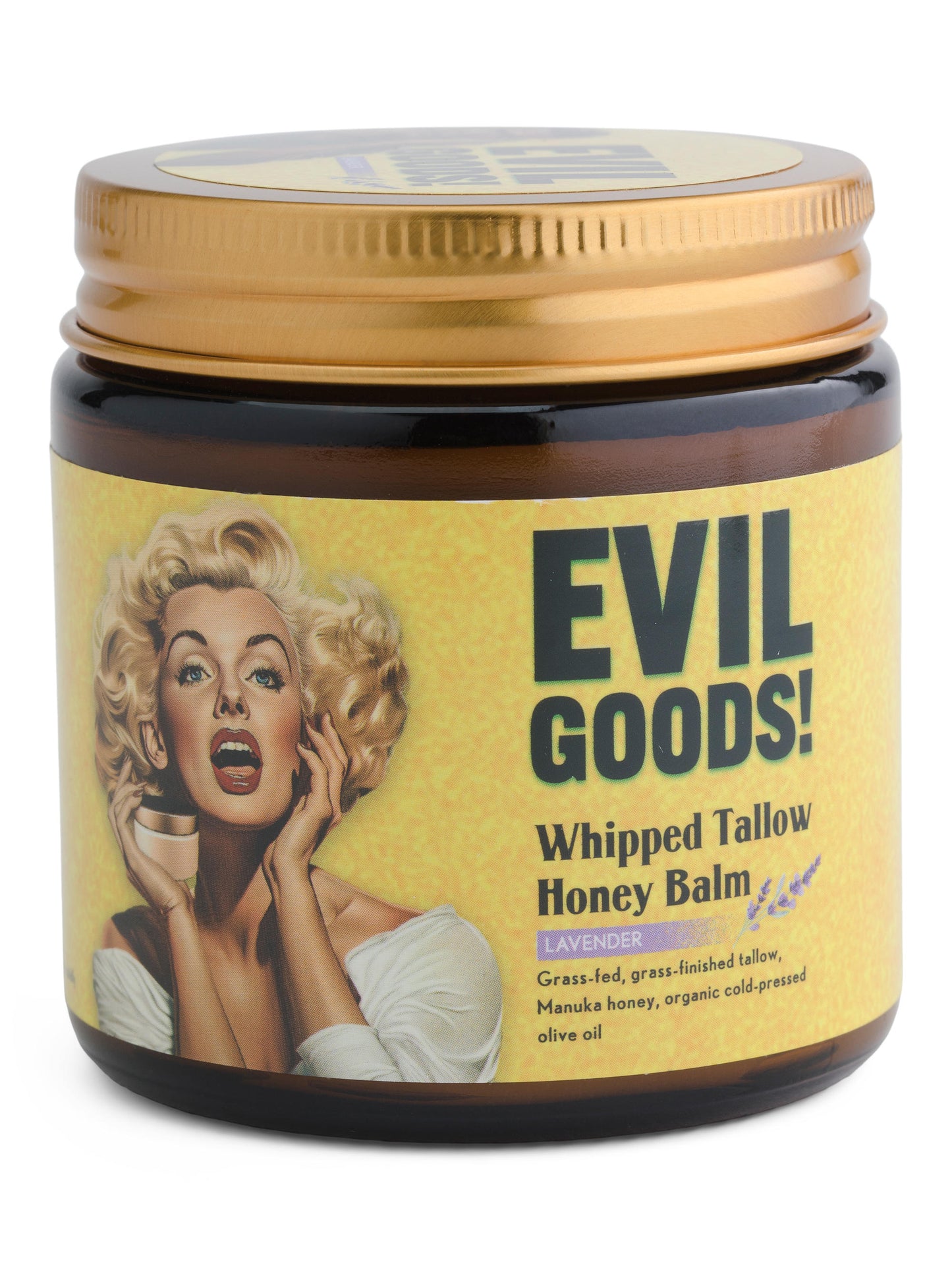 EVIL GOODS 4oz Lavanda Çırpılmış Tallow Balsam