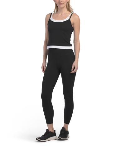 90 DEGREE BY REFLEX 2 Əsas Butter Tech Atlet və Yüksək Bel Leggings Dəsti