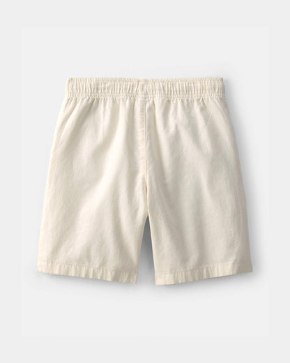 OshKosh B'gosh Oğlan Twill Karqo Şorts - Krem