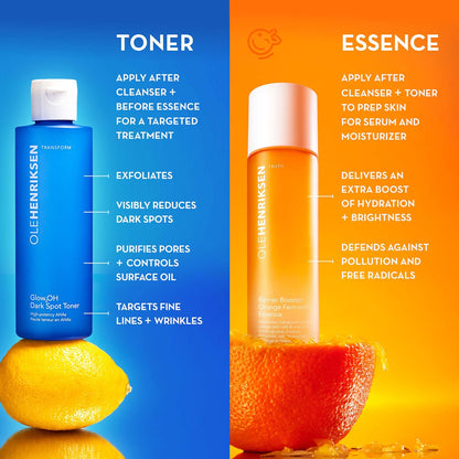 OLEHENRIKSEN Barrier Booster Vitamin C Süd Tonerü Esansı Niacinamidlə
