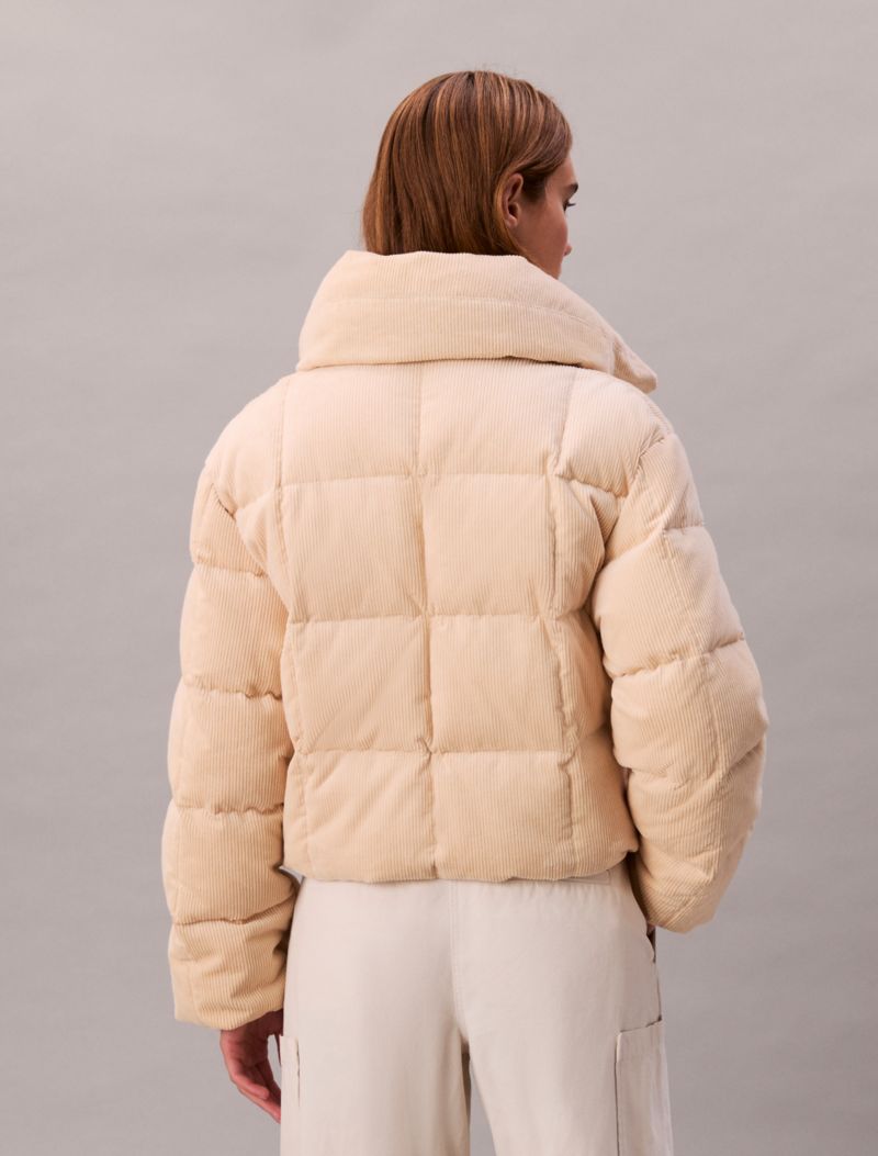Calvin Klein Cord Puffer Gödəkçə