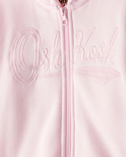 OshKosh B'gosh Balaca Qız Kapüşonlu Fermuar Ceketi - Çəhrayı YoxYox