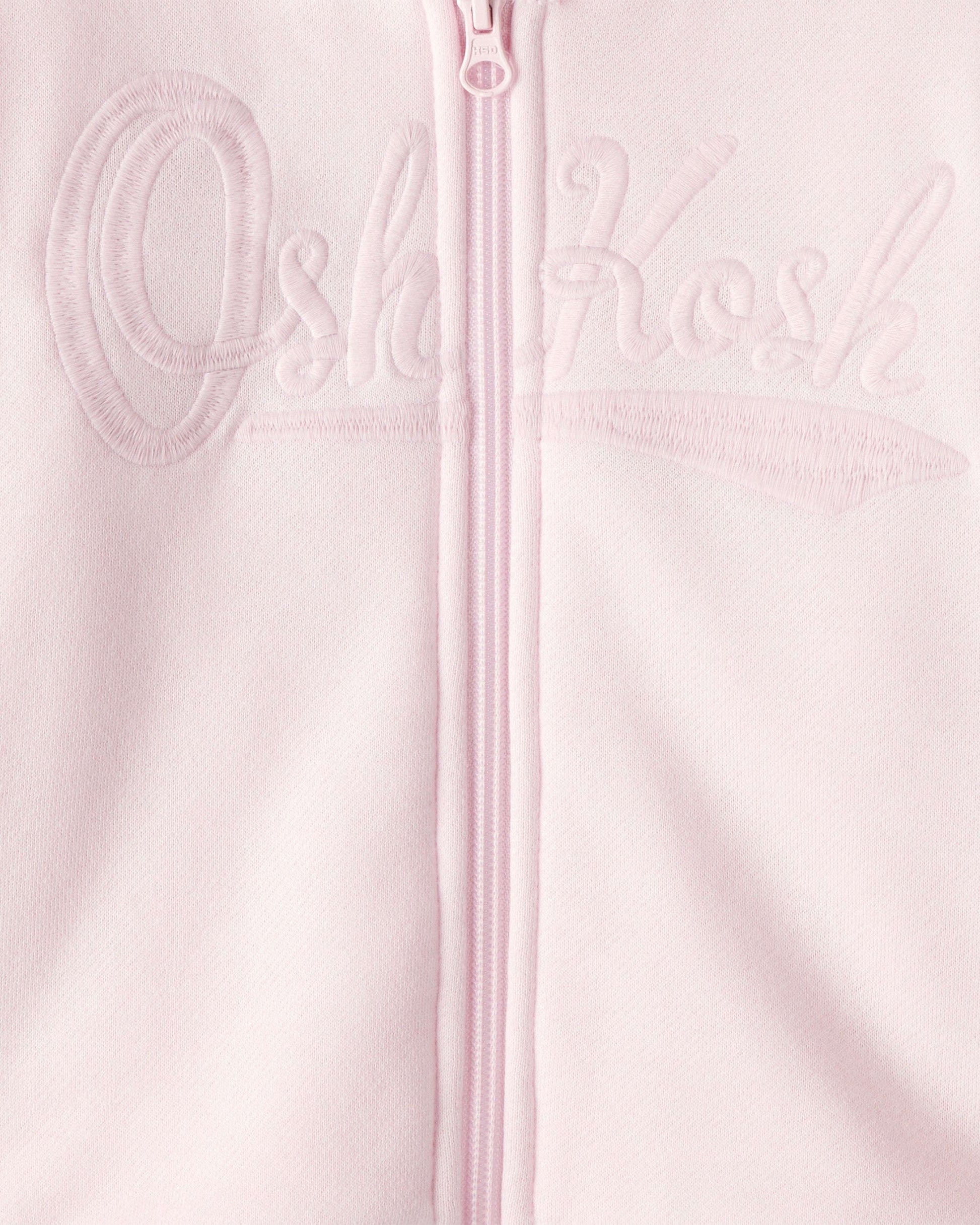 OshKosh B'gosh Balaca Qız Kapüşonlu Fermuar Ceketi - Çəhrayı YoxYox