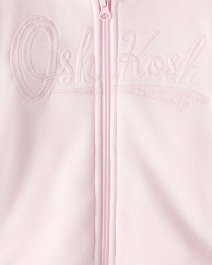 OshKosh B'gosh Balaca Qız Kapüşonlu Fermuar Ceketi - Çəhrayı YoxYox