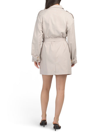 BCBGMAXAZRIA Cargo Coat Mini Geyim
