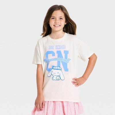 Sanrio Qız Cinnamoroll Qrafik Köynəyi - Fil Dişi M
