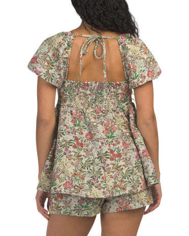 JACQUIE THE LABEL Monroe Babydoll Bluzka