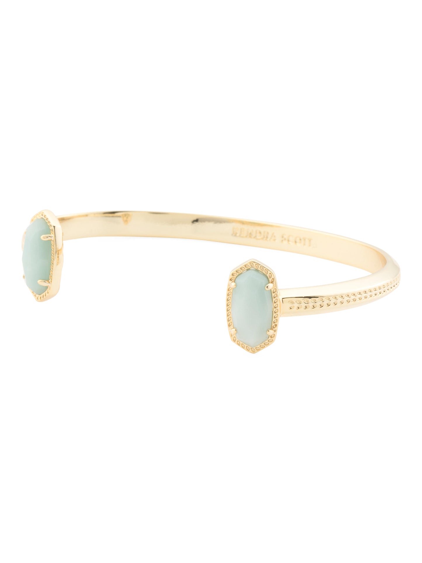KENDRA SCOTT Gold Dark Teal Amazonite Elton Bilәkdibәnd