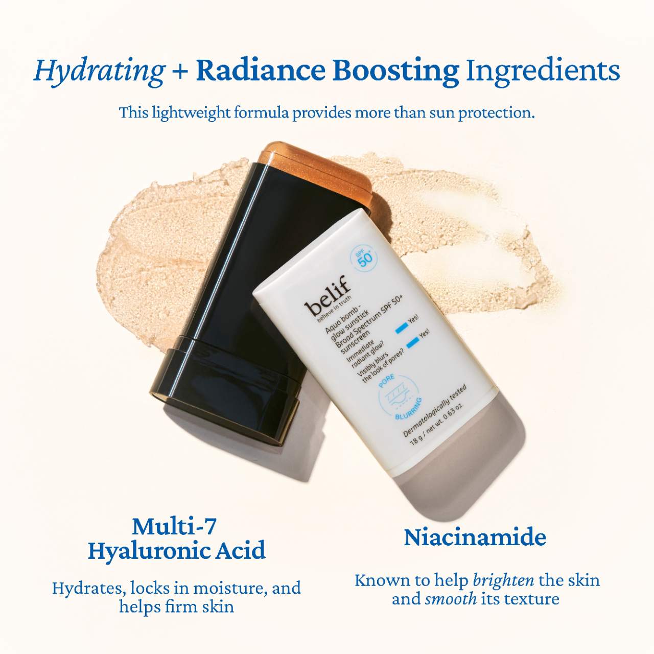 belif Aqua Bomb Koreya Parıltısı Günəş Çubuğu SPF 50+