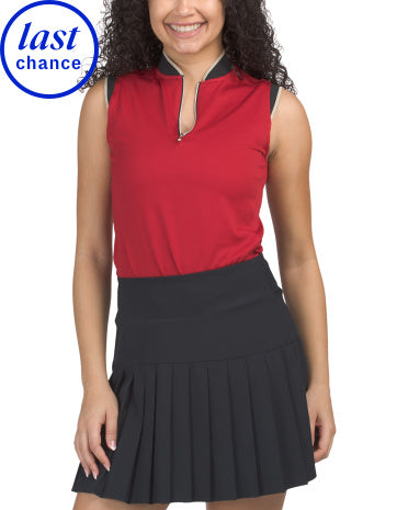 NVO UPF 40 Linna Mock Neck Kolsuz Üst