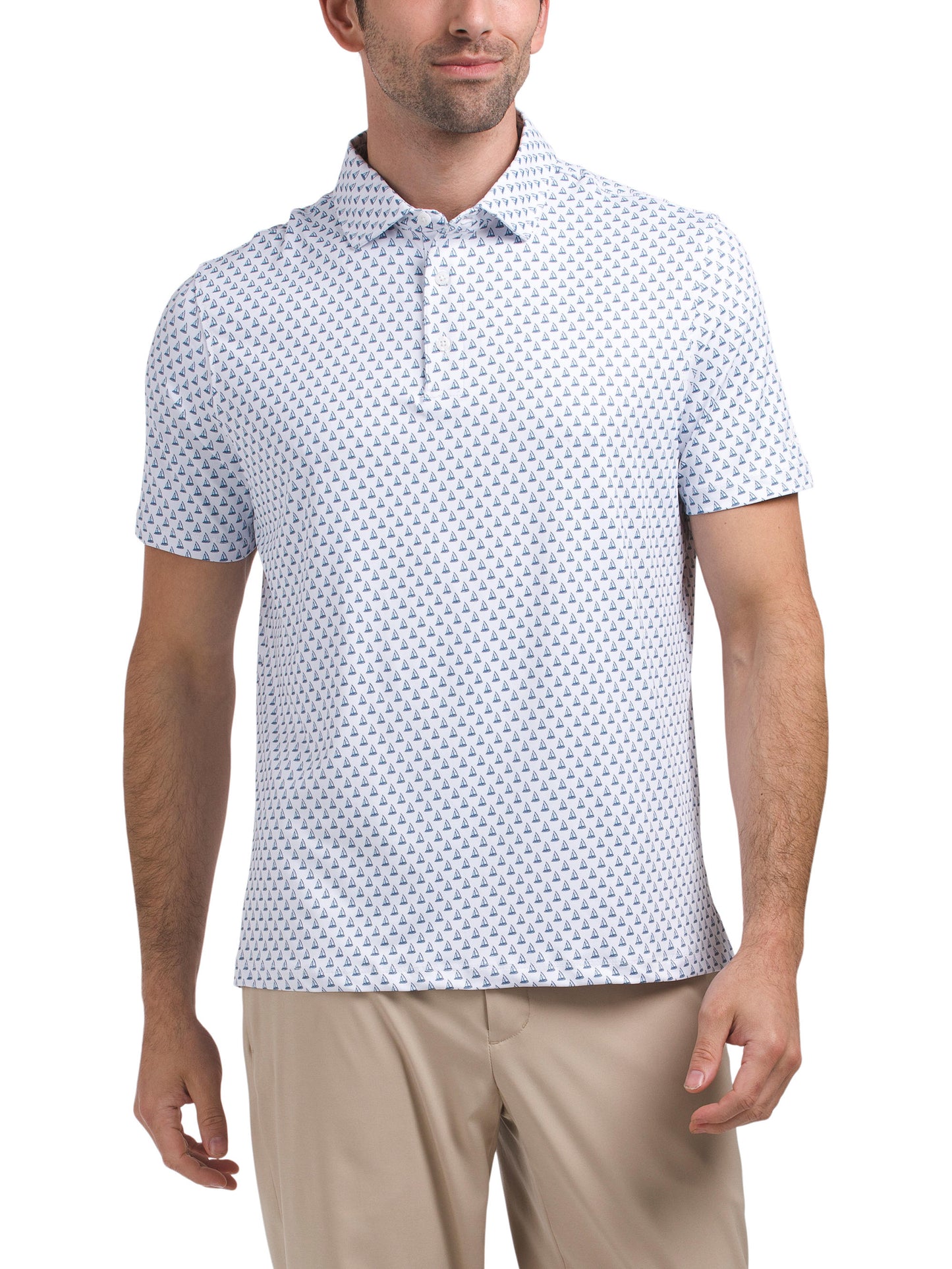 KENNETH COLE Yachting Jersey Golf Polo
