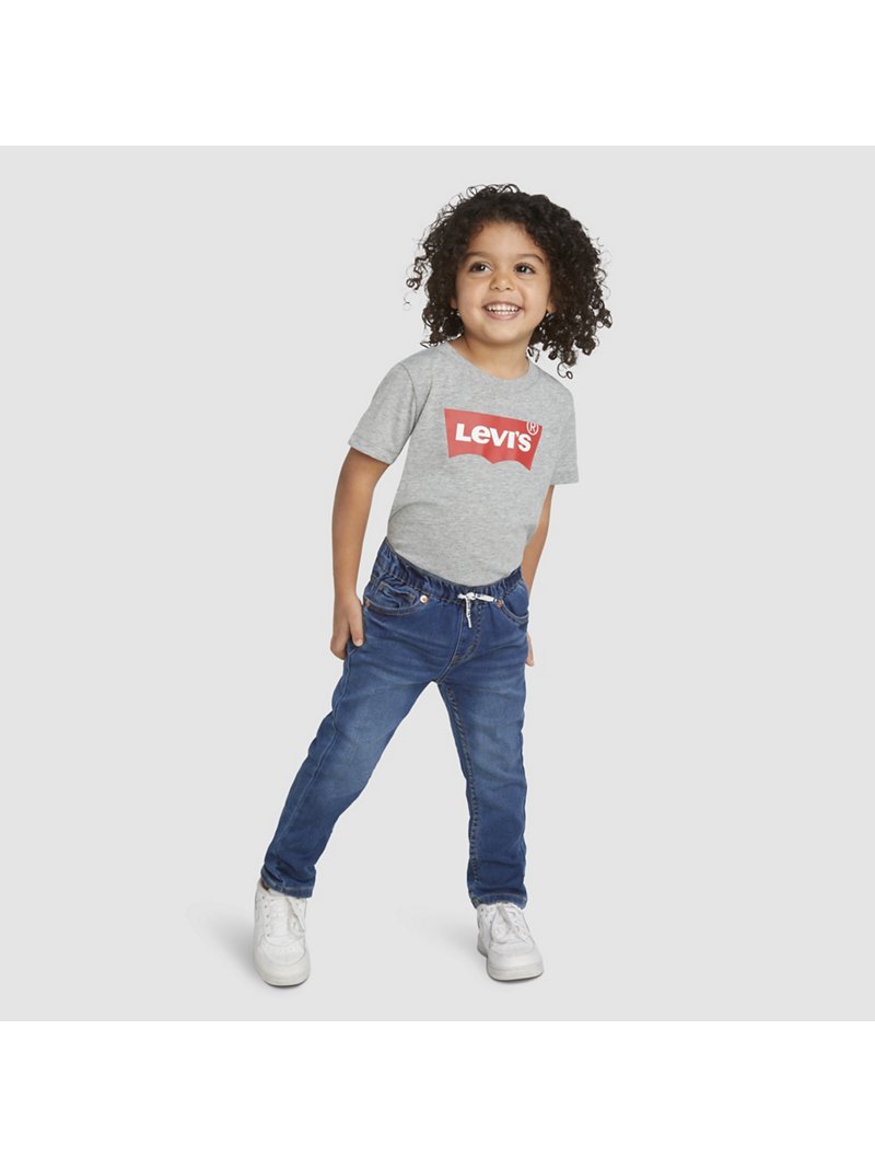 Levi's Oğlan Uşaq Dar Örümcəkli Çəkmə Şalvar 2T-4T