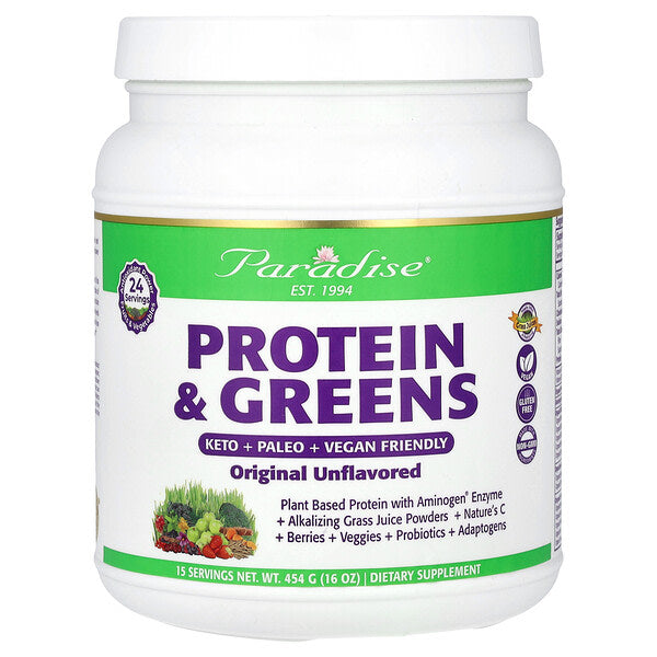 Paradise Herbs Protein Greens Orijinal Ətli 454 G