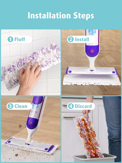 PowerMop Səthi Təmizləmə Pedi Dəyişdirmə Padi 24 Ədəd YoxYox