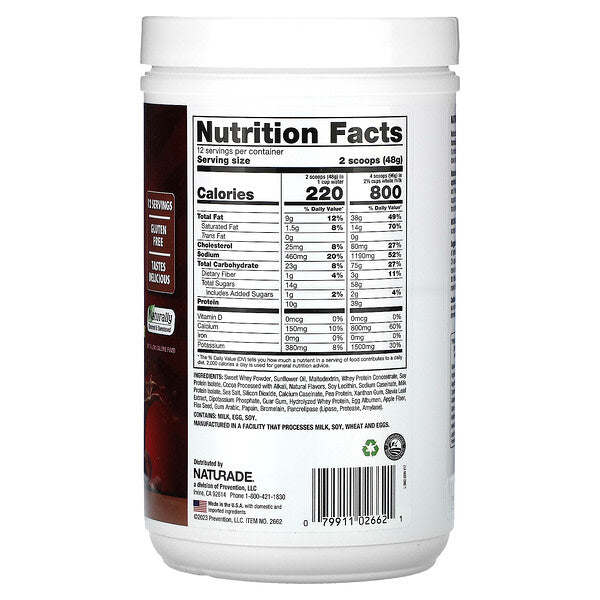 Naturade Weight Gain Şokolad 1.3 Lb 576 G