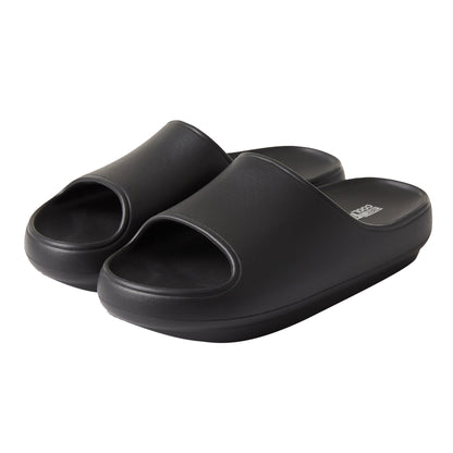 32 Degrees Unisex Yastıqlı Sürüşkən Sandal, Qara, Kiçik