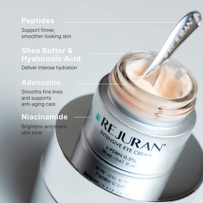 Rejuran Intensiv Göz Kremi c-PDRN® 0,5% Peptidlərlə Sıqılaşdırma və Parlaqlıqlandırma üçün