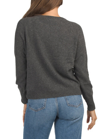 WHITE + WARREN Qaşqaı Əsas Sviter