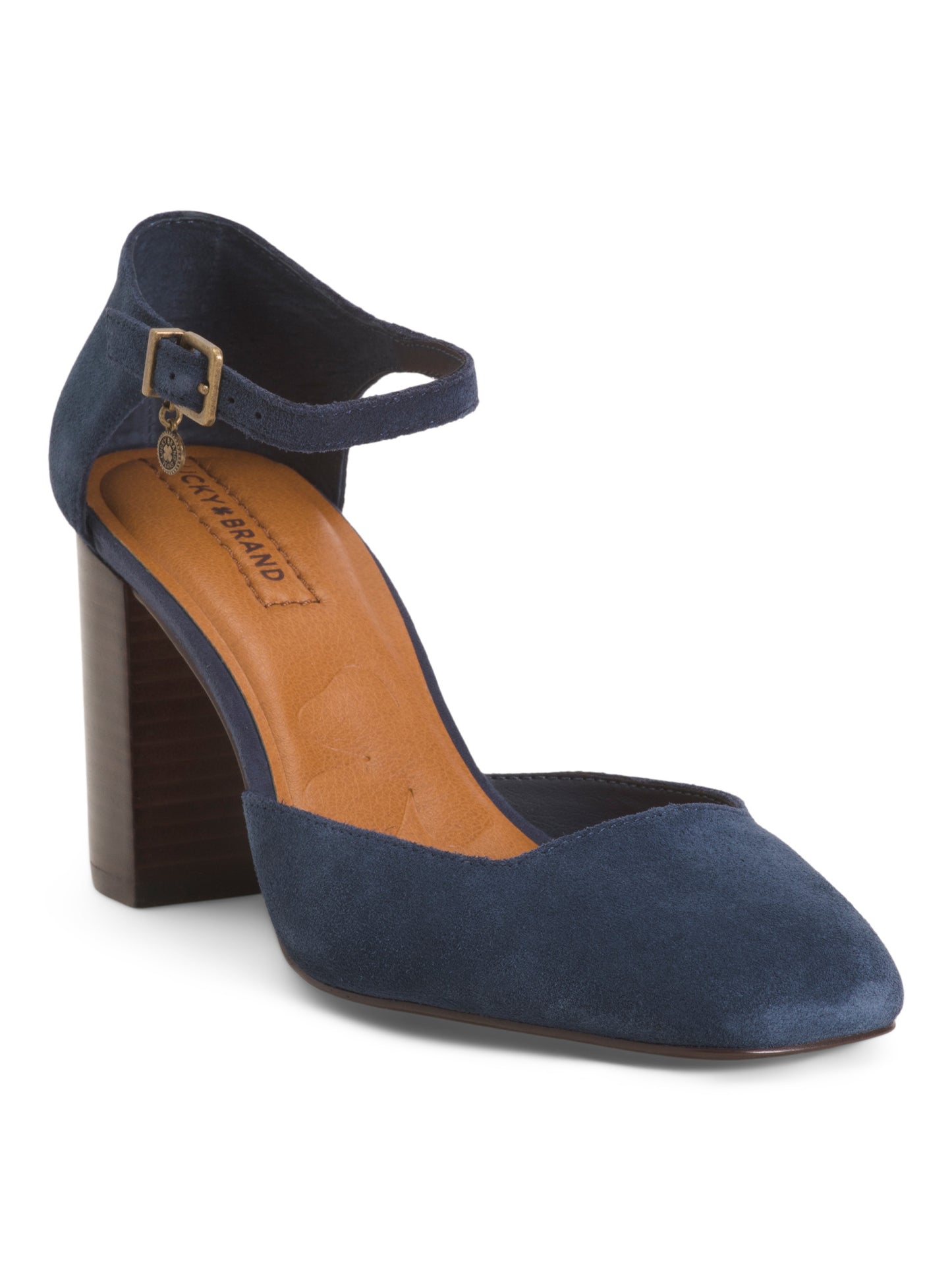 LUCKY BRAND Suede Kanira Topuqlu Terlik