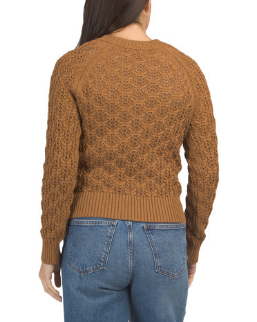 LILLA P Raglan Qollu Sadə Sviter