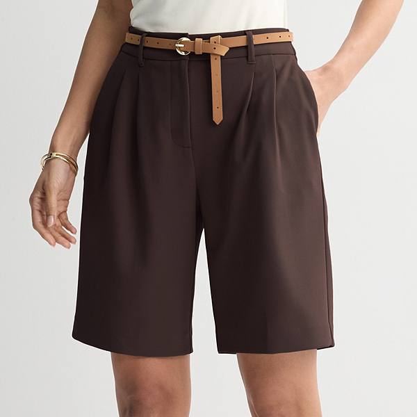 Nine West Qadın Tailored Bermuda Şortu