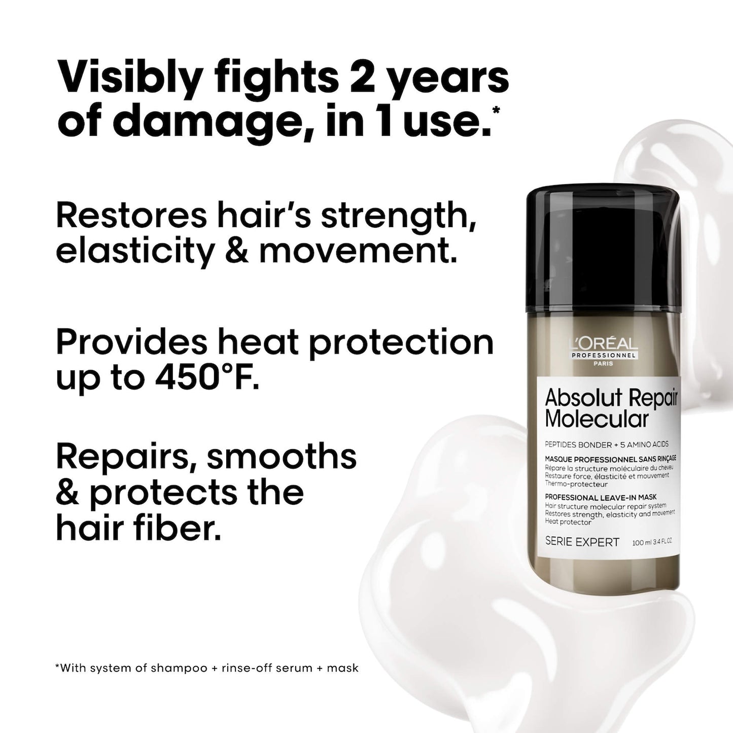 L'Oréal Professionnel Absolut Repair Molecular Saçda Qalan Balzam Bağ Qurucu