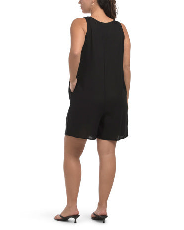 HUNTER &amp; BROWN Düymələr ilə Bağlanan Romper