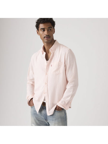 Levi's Sunset One Pocket Standart Fit Pambıq Kətən Köynəyi