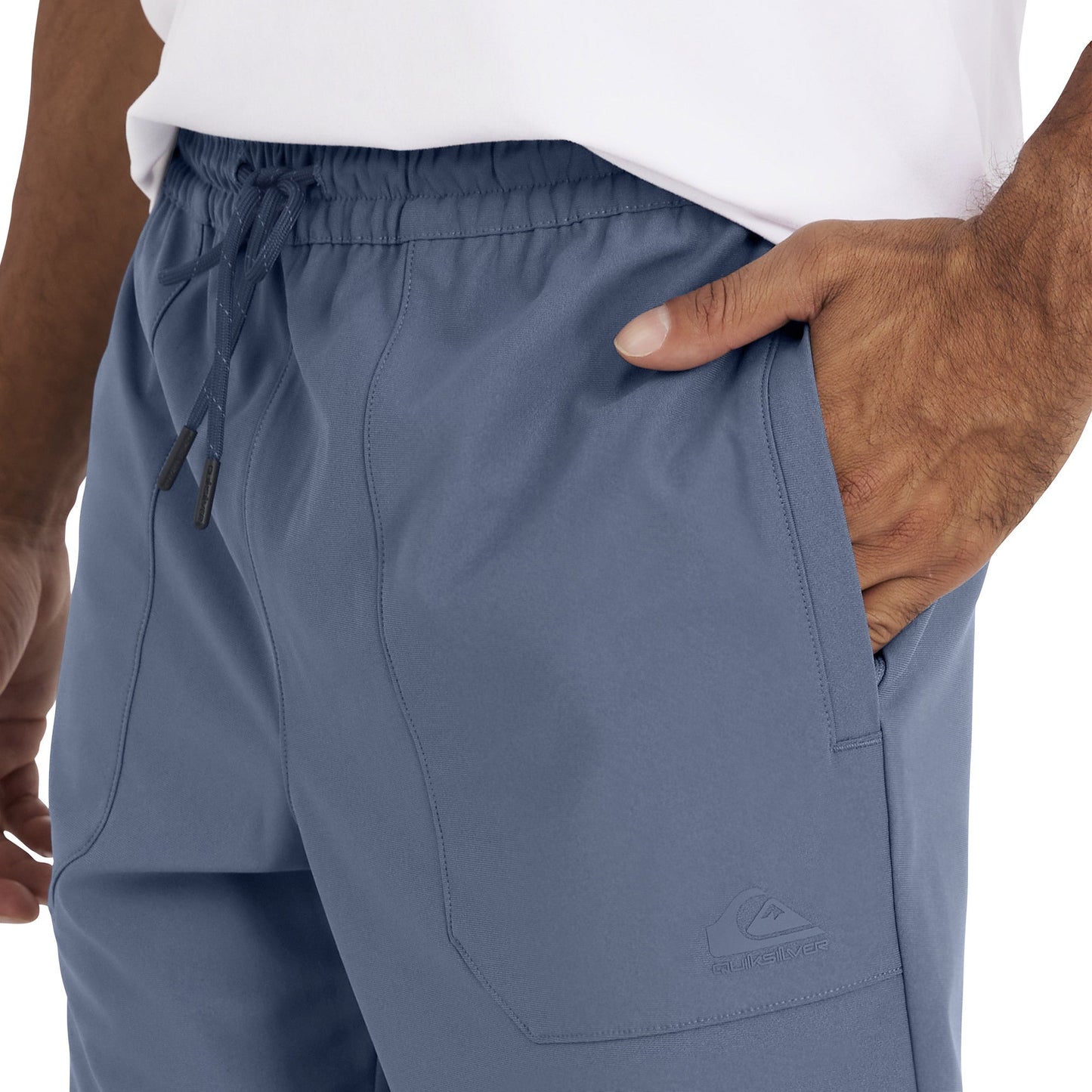 Quiksilver Kişi Esnek Toxunuşlu Joqger, Qara