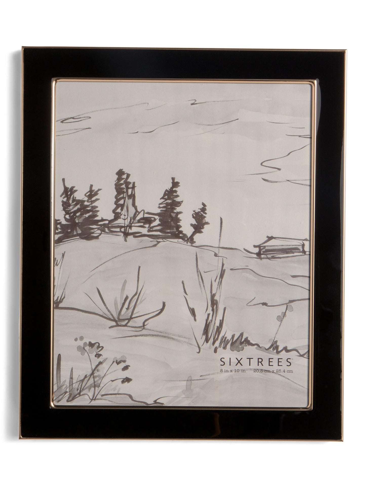 SIXTREES 8x10 Ava Two Tone Tabletop Picture Frame