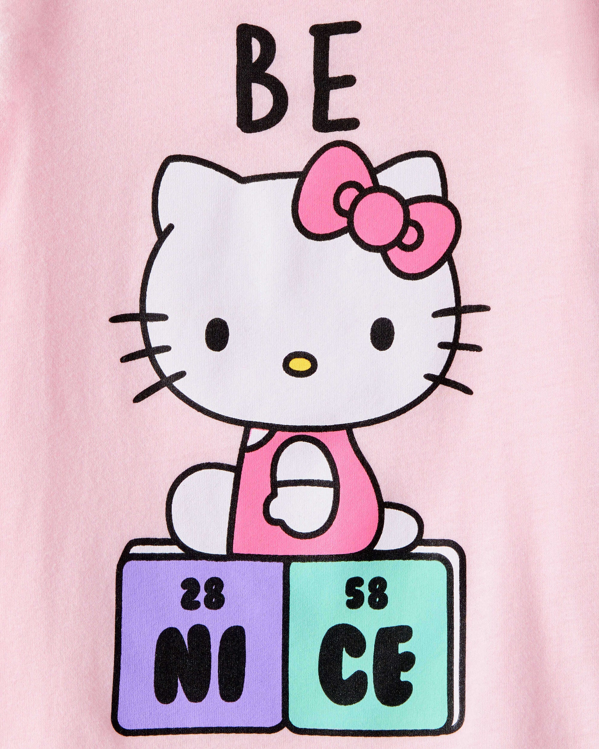 Carter's Toddler Girl Hello Kitty® "Be Nice" Short-Sleeve Graphic Tee - Pink YoxYox