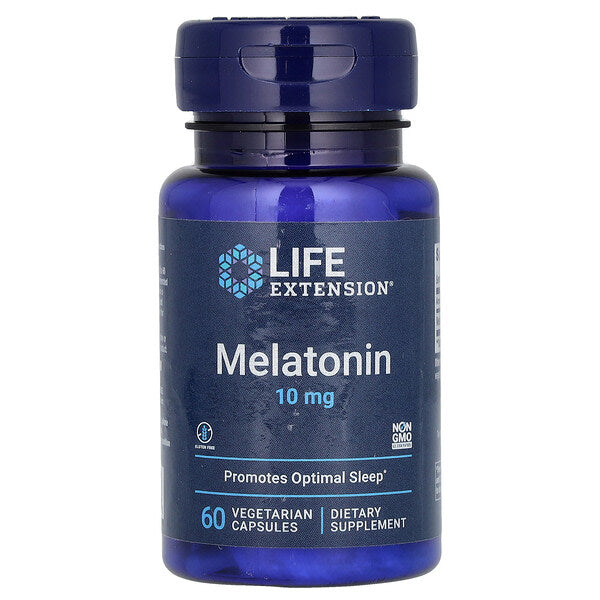 Life Extension Melatonin 10 Mg 60 Vegetarian Kapsul