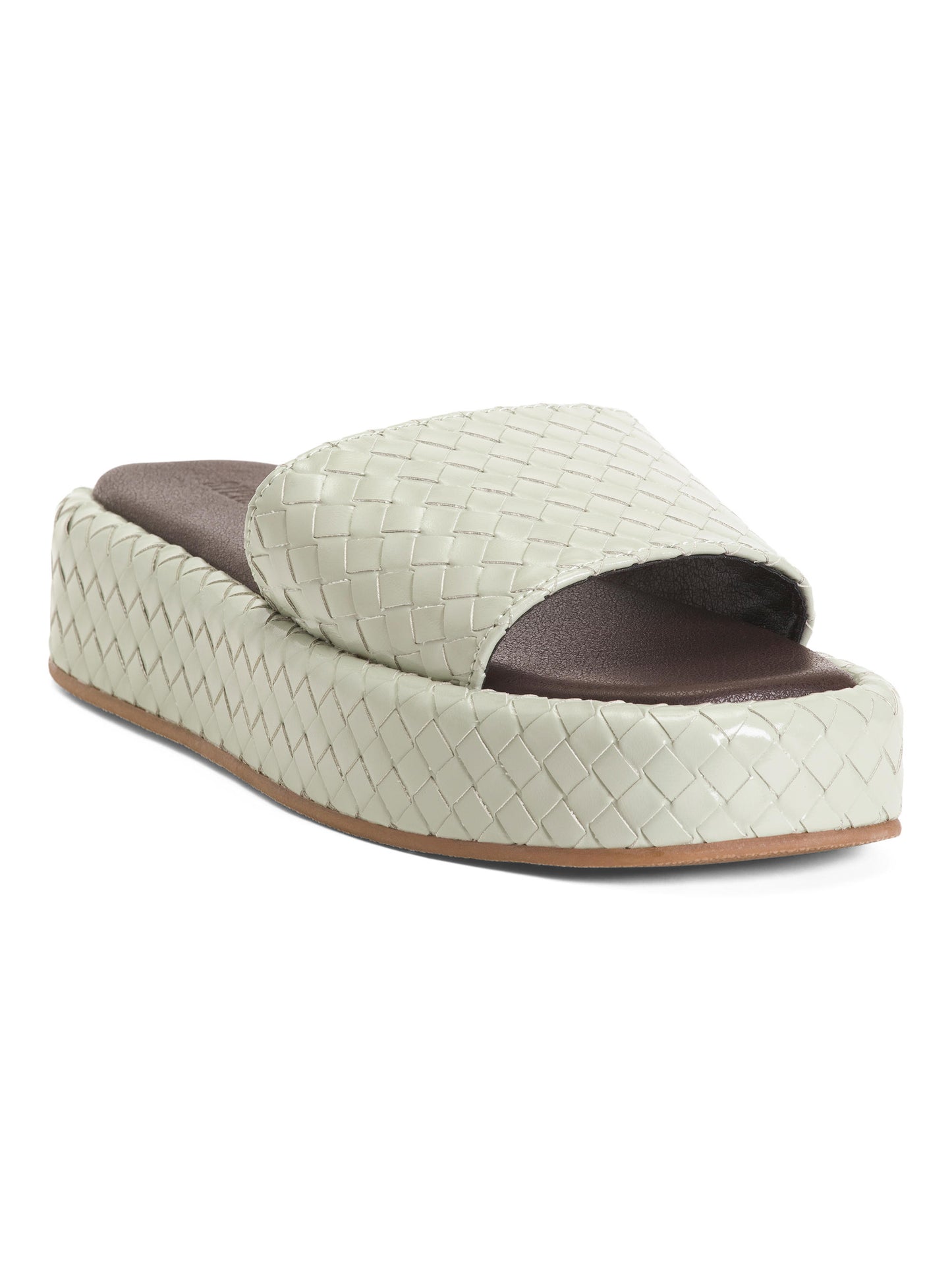 STEVE MADDEN Beachy Quilted Flatform Sandals